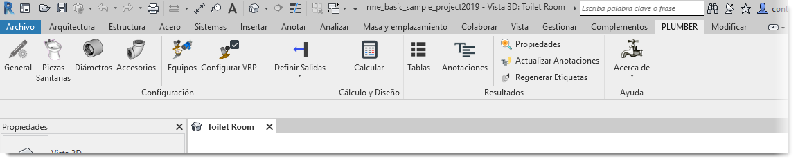 Plugin para REVIT: PLUMBER Versión 1 - Imagen 3